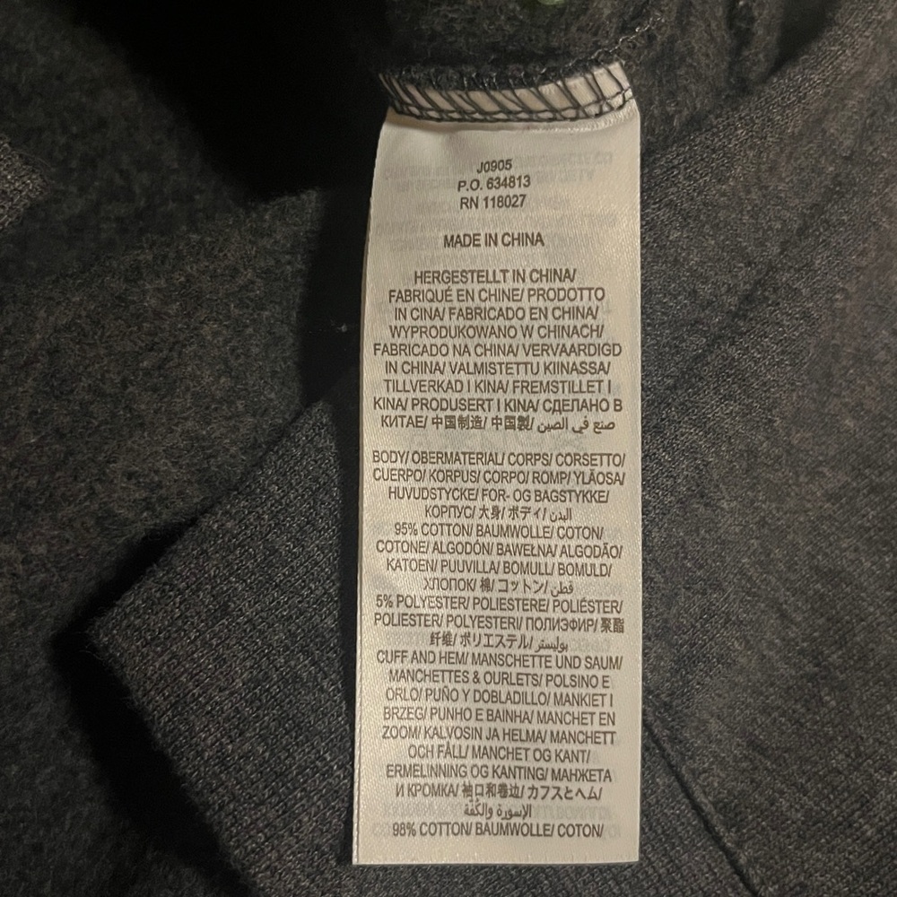 Boden Bird Embroidered Gray Sweater Small - Picture 8 of 16